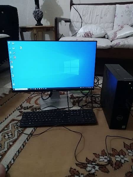 core i5 6th generation Dell PC with 27 inch LCD 2