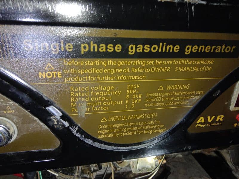 5Kva generator for sale. petrol&gass 1