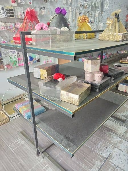 cosmetics counter and shelves stand 2