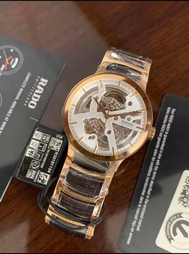 Rado watch/branded watch/open heart watch 0