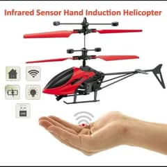 SENSOR HELICOPTER+ REMOTE CONTROL HELICOPTER 2 IN 1