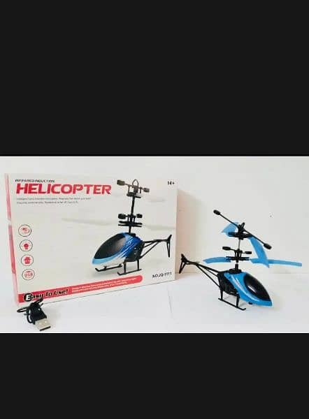 SENSOR HELICOPTER+ REMOTE CONTROL HELICOPTER 2 IN 1 1