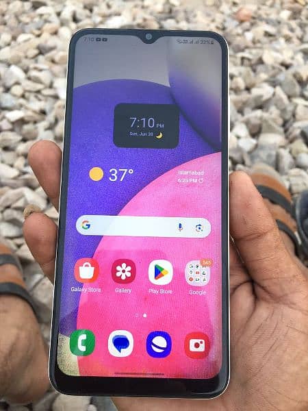 Samsung a03s 4 64gb khula hua ni ha alloy set ha with box ha bas 0