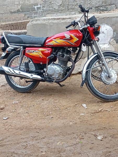 cg 125 model 2021 last month 1