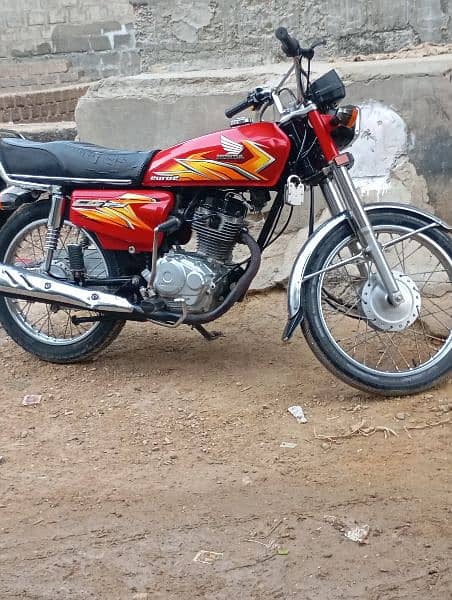 cg 125 model 2021 last month 2