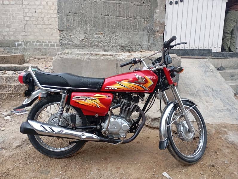 cg 125 model 2021 last month 10