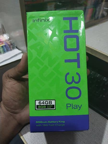 Infinix Hot Play 30 mobile 2 months Warranty 10/10 urgent sale 3