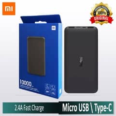 Xiaomi Redmi Power Bank 10000 mah with box and cable