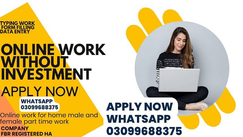 ONLINE FORM FILLING WITHOUT INVESTMENT APPLY NOW WHATSAPP 03099688375 0