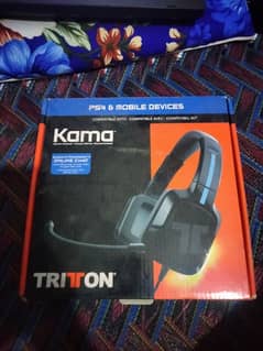 Kama triton headset for laptop and mobile or PS any model