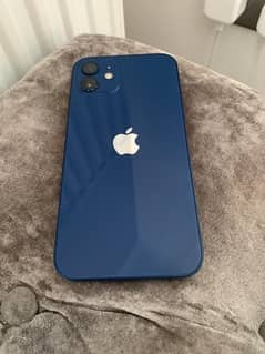 Apple 12 iphone blue color 64gb storage JV(Tmobile Lock)
