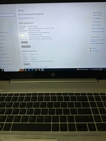 HP i5 10th Gen Probook 8gb RAM 0