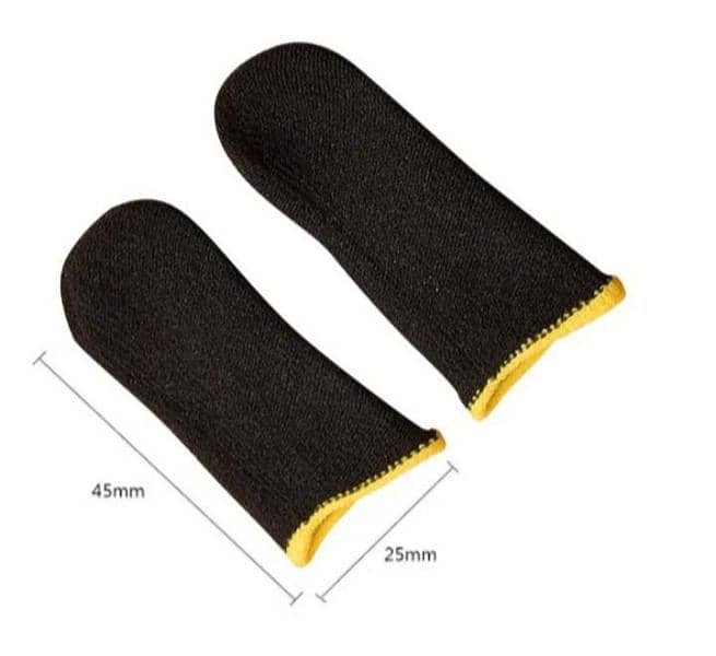 (2 PCS) Finger Cover Sleeves Pair For Gaming 1