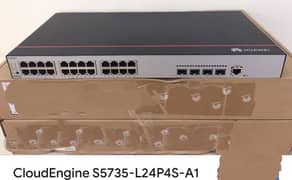 Almost new original Huawei 24Port POE networking Switch with 4SFP port 0