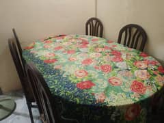 Dining table urgent for sale condition 10 by 10