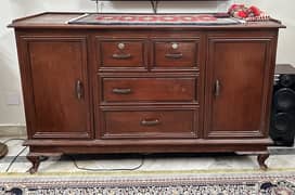 Vintage Credenza Cabinet with drawers