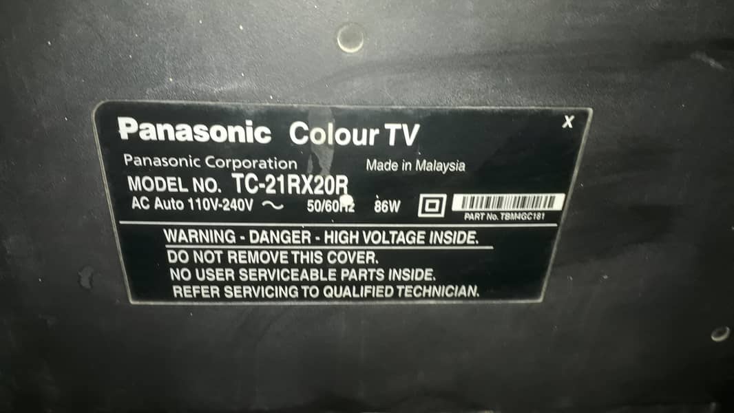 Panasonic Tv slim (TC-21RX20R) 2
