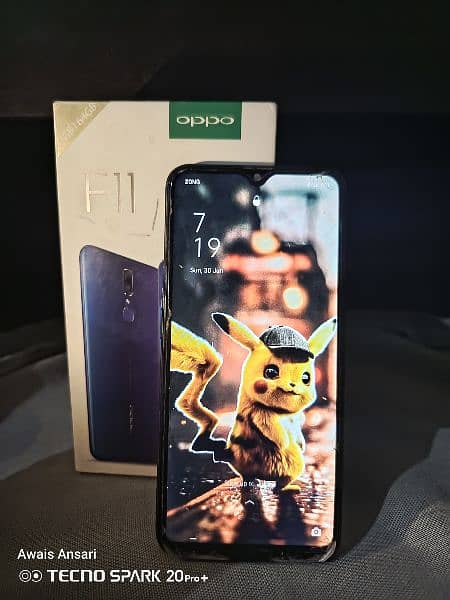 OPPO F11  4/64 condition 8/10 RS. 14000/- 0