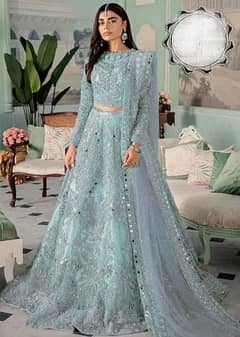 Embroidered Lehenga Maria B