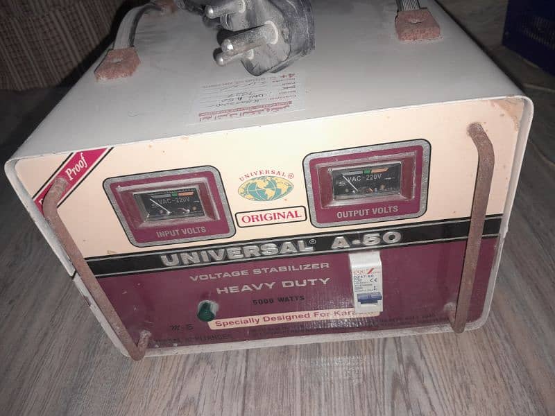 Universal A-50 [voltage stablizer] orignal 3