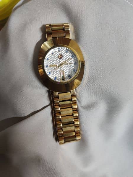 Rado Golden Watch with Sapphire Glass 1