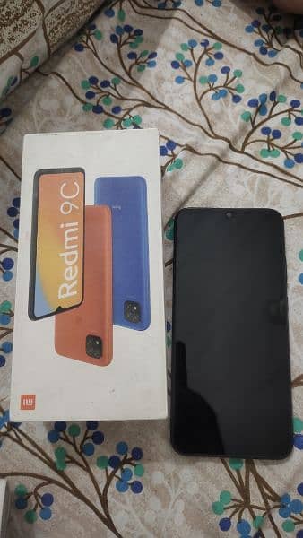 Redmi 9C 2GB and 32GB perfect mobile with box only. condition 8.5/10 6