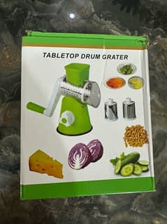 table top drum grater vegetable cutter chopper