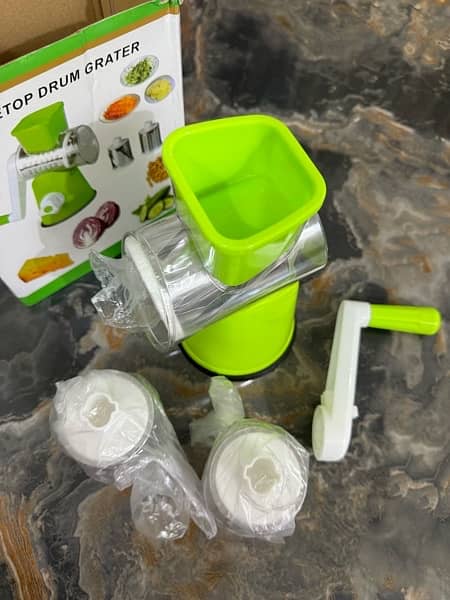 table top drum grater vegetable cutter chopper 1