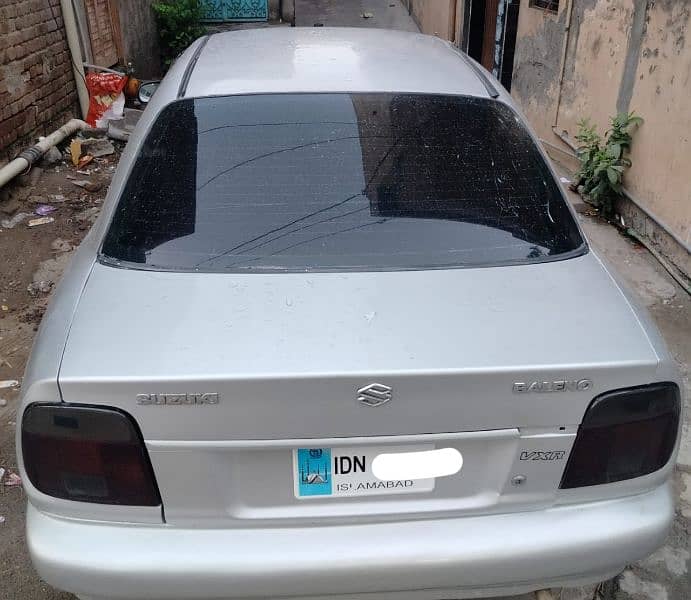 Suzuki Baleno 2004 Islamabad registered AC on lpg gas installed 2