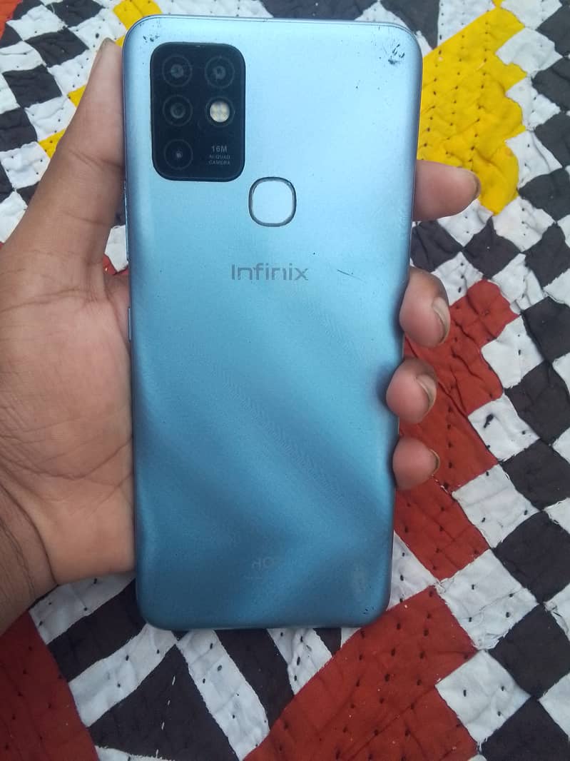 Infinix hot 10 with box 3
