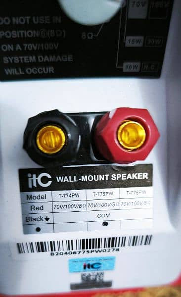 "High-Quality 30W ITC Speakers for Sale - Excellent Condition!" 3