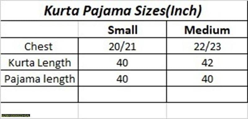 2pcs mens stich  cotton plain kurta pajama  medium size 2