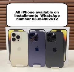 all iPhones available on installments