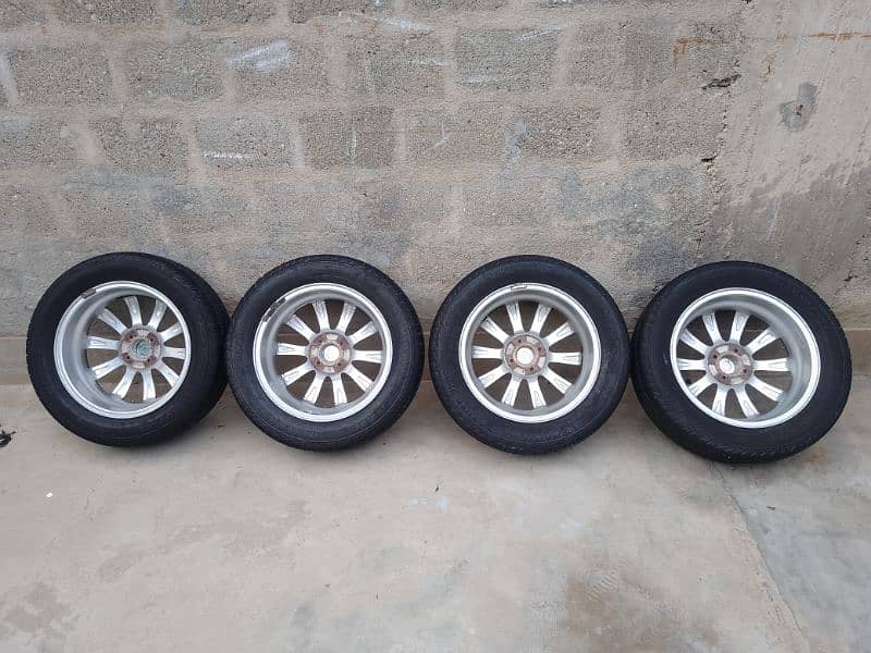 16" Alloy wheels with tyres 195/60/16 5