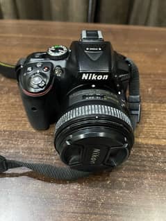 Nikon D5300 With basic lens and 2 additinonal. 50mm and 300mm.