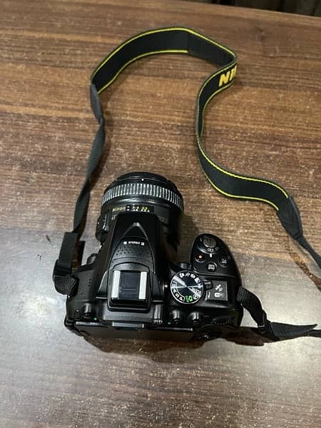 Nikon D5300 With basic lens and 2 additinonal. 50mm and 300mm. 1