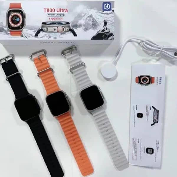 T 800 ultra smart watch 4