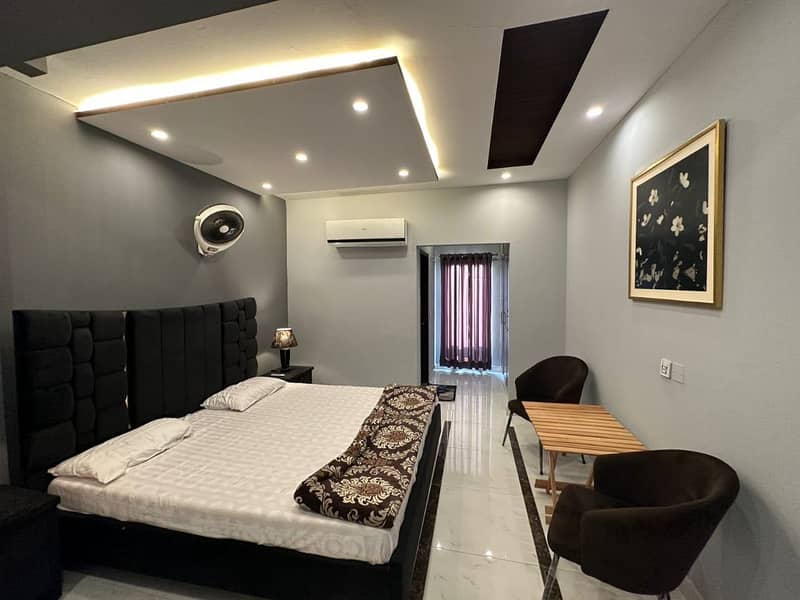 Furnished Flat Is Available For Rent In Nishtar Block Near Eiffel Tower Bahria Town 1