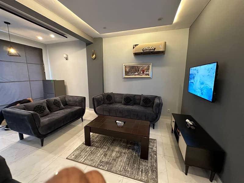 Furnished Flat Is Available For Rent In Nishtar Block Near Eiffel Tower Bahria Town 3