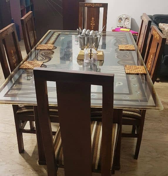 Wooden firm dinning table 10/10 1