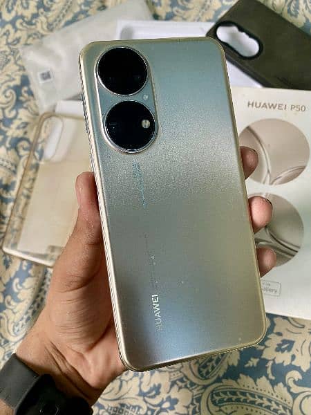 Huawei P50 (8gb 256gb) PTA Official Approved Complete Box 15