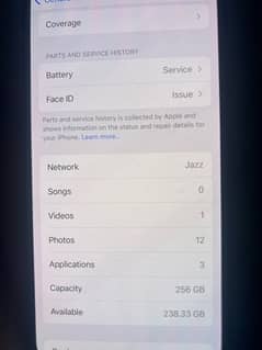iPhone X pta approved 256 gb 0