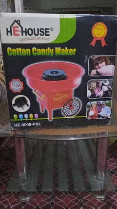 Autometic cotton candy machine