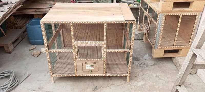 Wood cage 4