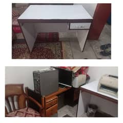 twooffice tables for sale in good conditions separate sale 0