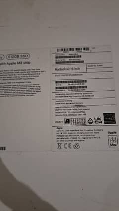 Macbook Air M2 2023 8GB/512GB 0