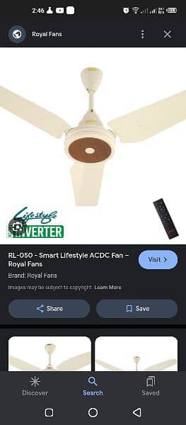 1 pak fan & 1 Royal fan for sale 0