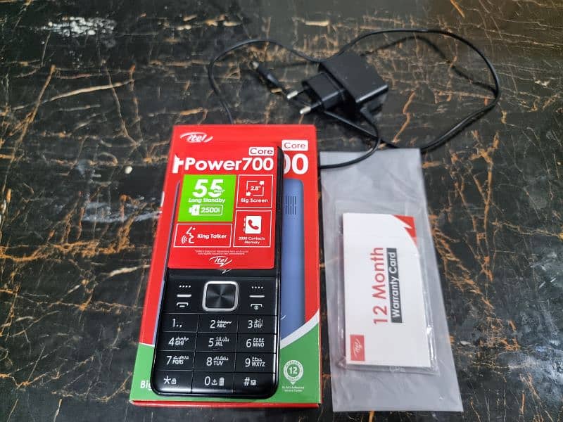 Itel 700 Power Core / Black Color with 8 gb mamory card. 1