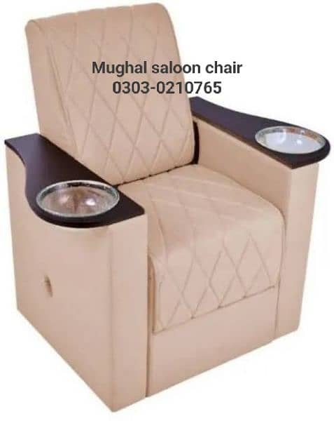 Saloon chairs | Beauty parlor chairs | shampoo unit | pedicure 6