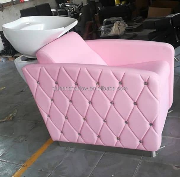 Saloon chairs | Beauty parlor chairs | shampoo unit | pedicure 12